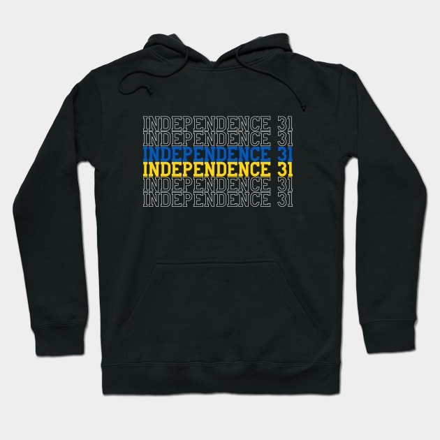 Independence 31 Hoodie by Myartstor 